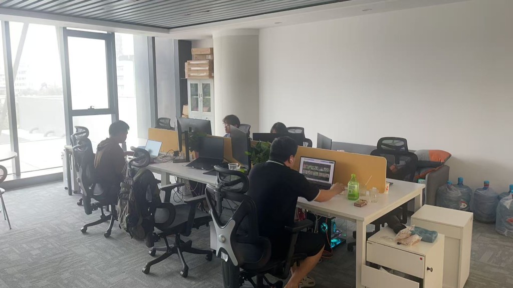 开放工位协作区